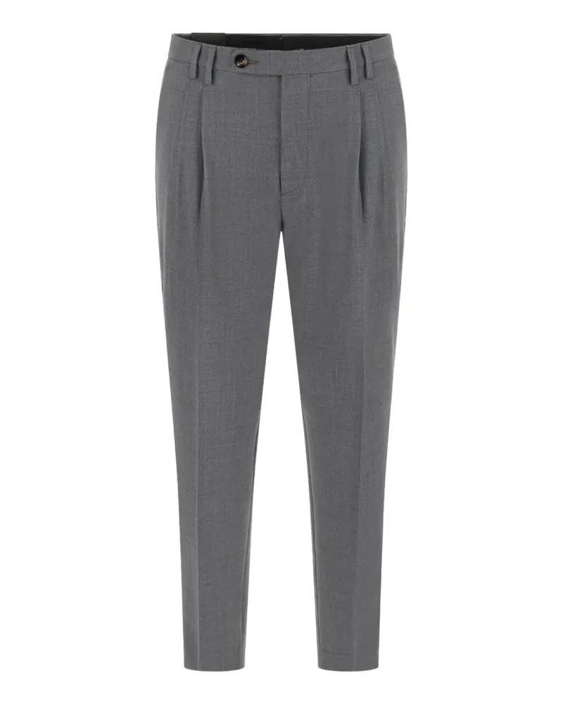 MICHAEL COAL Hose mit Falten - Grau Grau