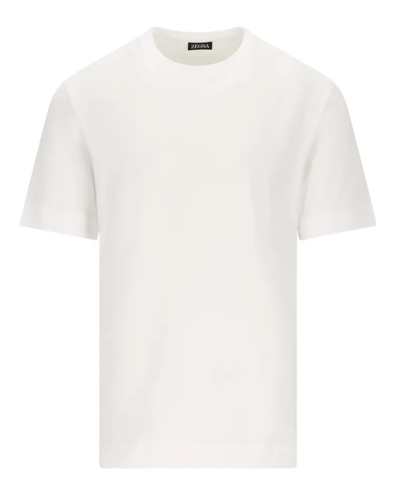 Ermenegildo Zegna crew-neck T-shirt - Weiß Weiß