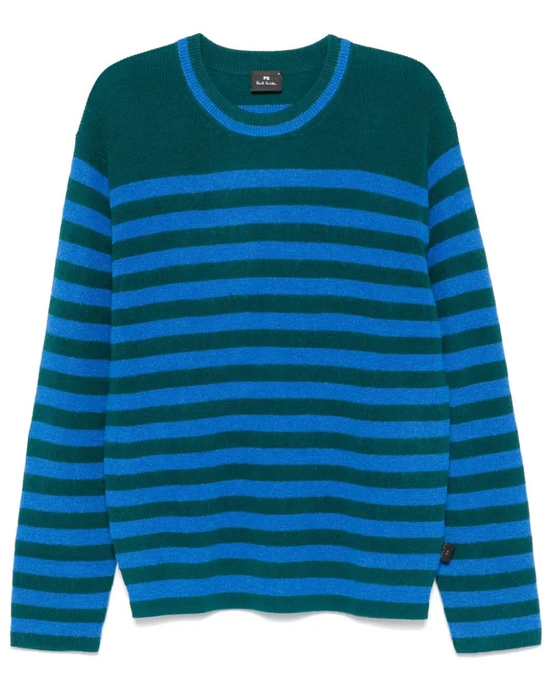 Paul Smith Gestreifter Pullover - Grün Grün