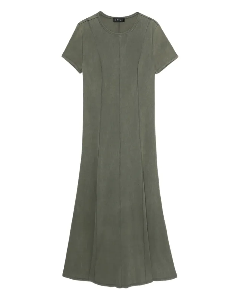 Tout a Coup Ausgestelltes Midikleid - Grün Grün