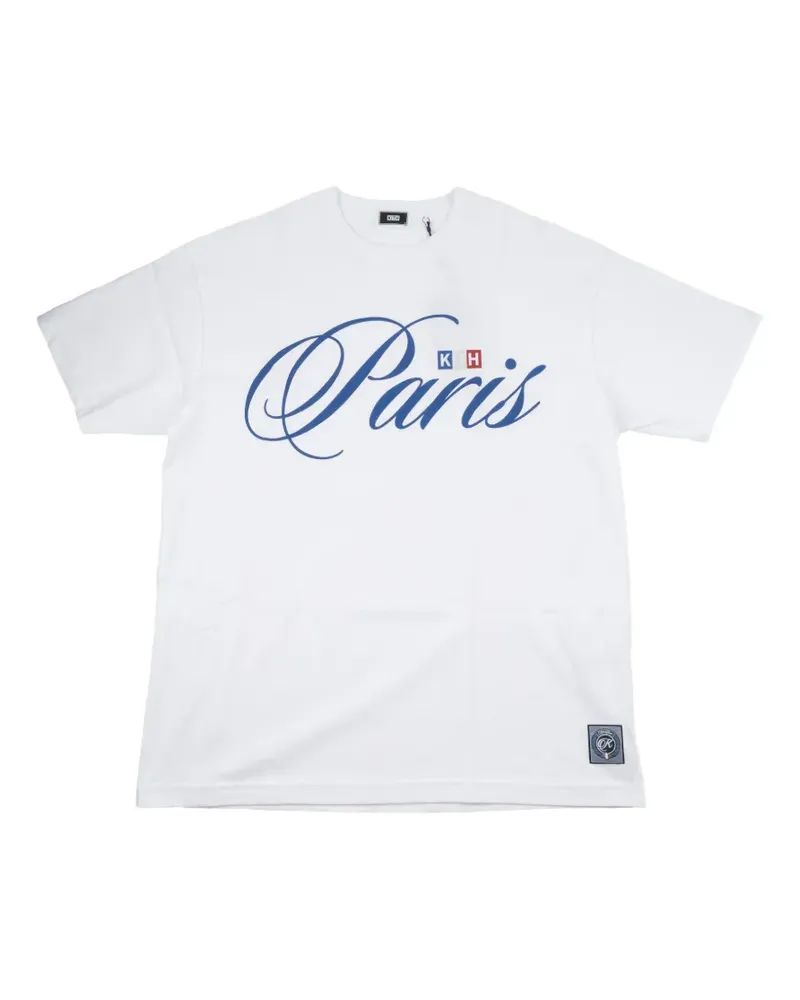 KITH T-Shirt mit Logo - Weiß Weiß