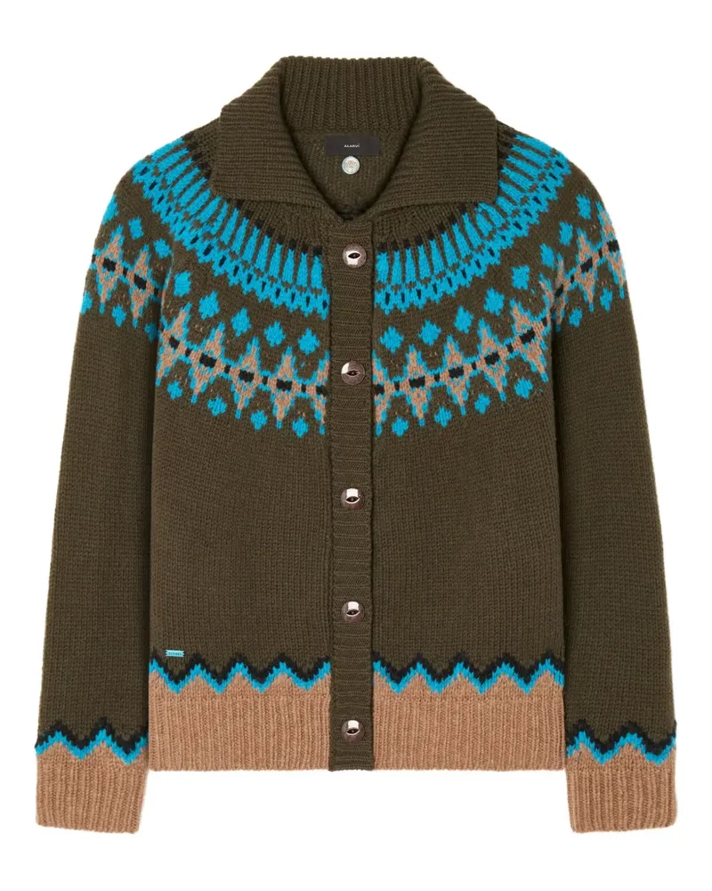 Alanui Sweet Winter Cardigan - Grün Grün