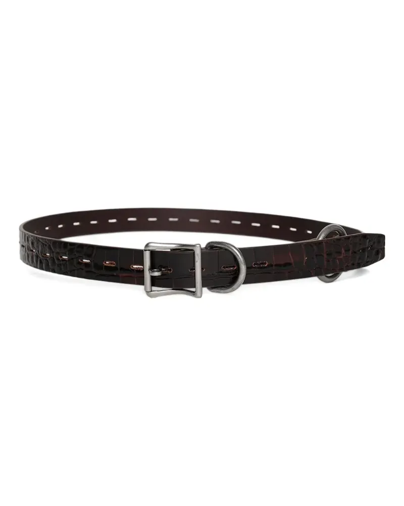 Martine Rose Bondage Gürtel - Braun Braun