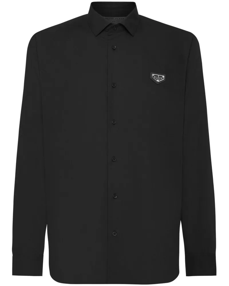 Philipp Plein Sugar Daddy Hemd - Schwarz Schwarz