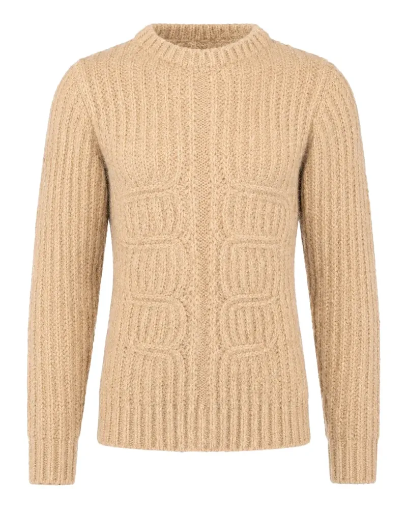 Dsquared2 Muscle Pullover aus geripptem Strick - Nude Nude