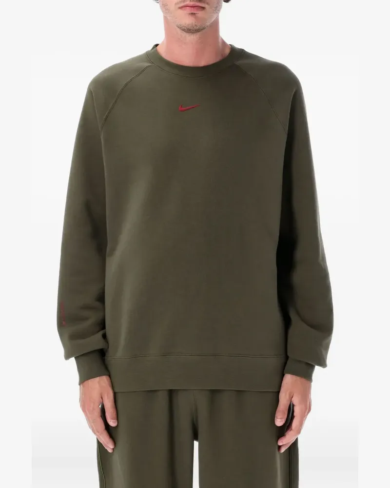 Nike Sweatshirt mit Raglanärmeln - Grün Grün