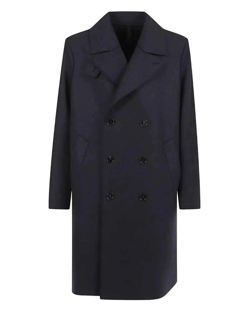 Harris Wharf London buttoned double-breasted coat - Blau Blau
