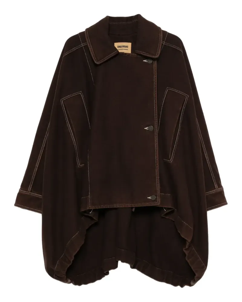 Uma Wang Kew Oversized-Jacke - Braun Braun