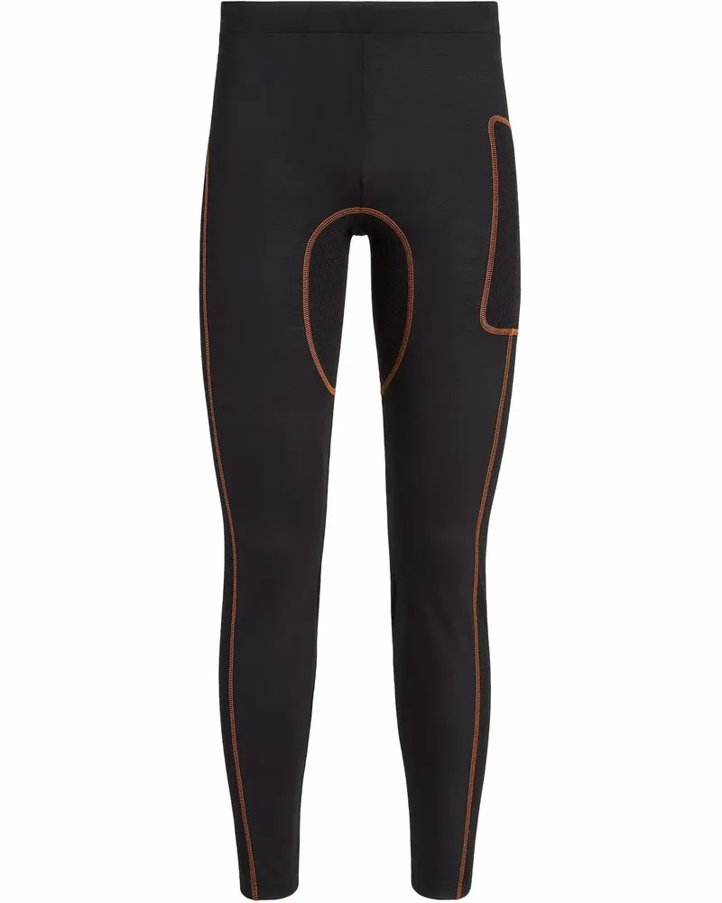 Ermenegildo Zegna Gestrickte Leggings - Schwarz Schwarz