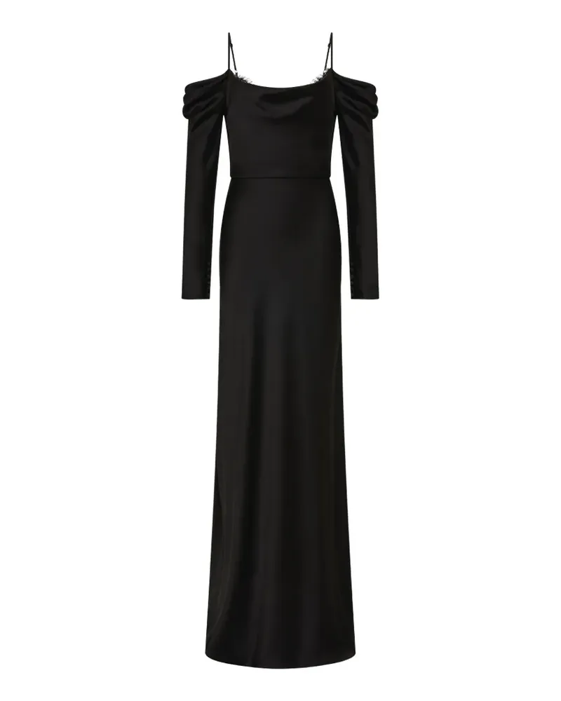 Rebecca Vallance Noire Abendkleid - Schwarz Schwarz