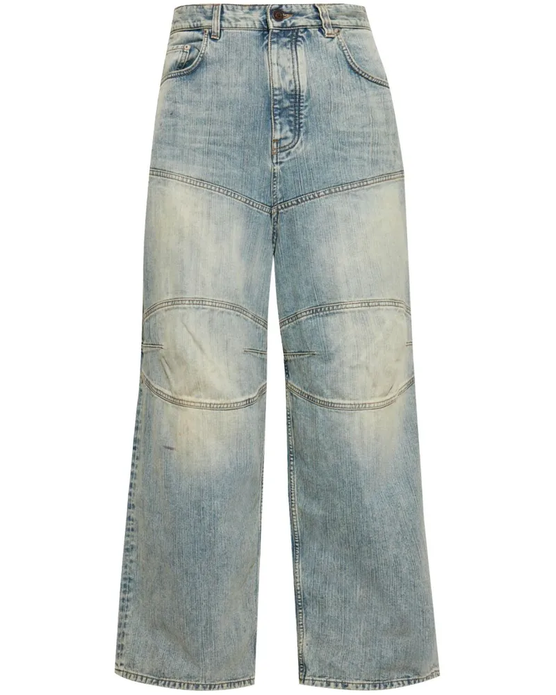 Balenciaga George V Jeans - Blau Blau