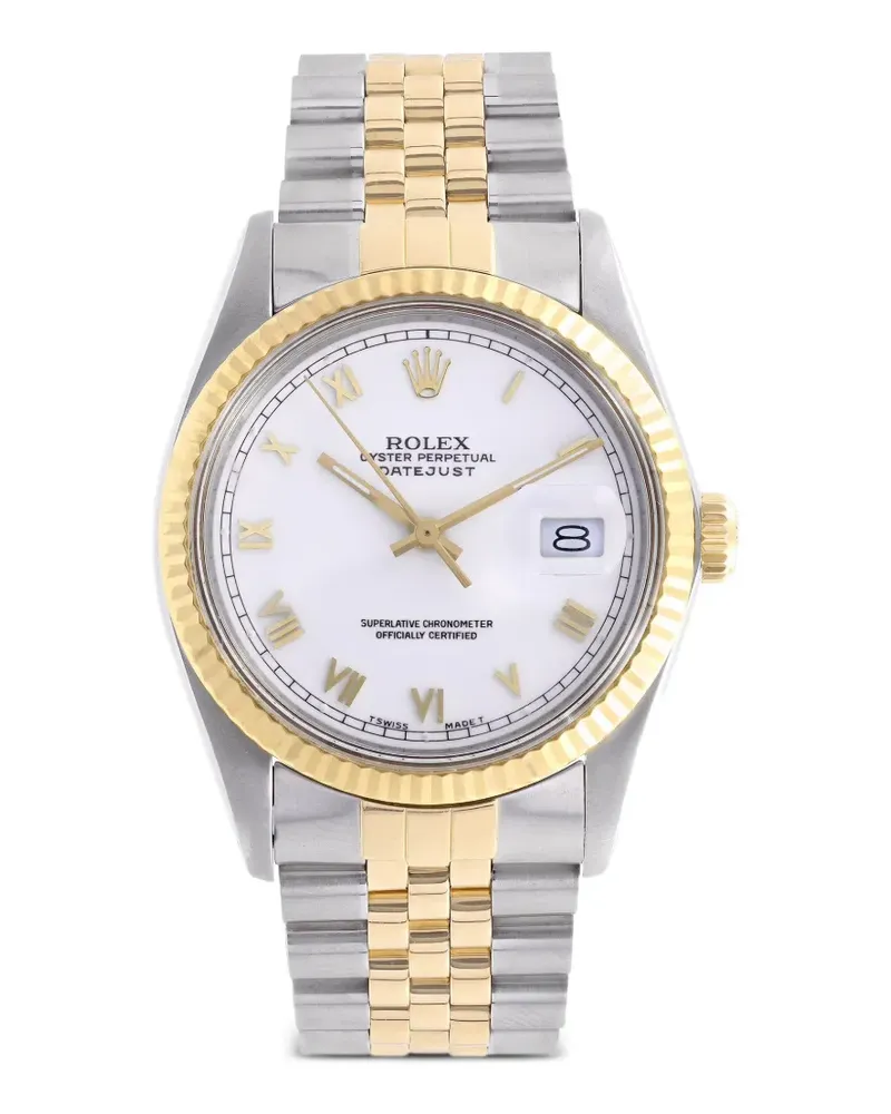 Rolex Datejust 36mm watch - Weiß Weiß