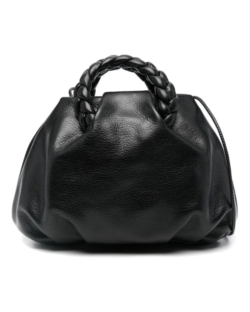 HEREU Handtasche aus Leder - Schwarz Schwarz