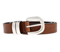 Zoilo Gürtel mit Schnalle - Braun