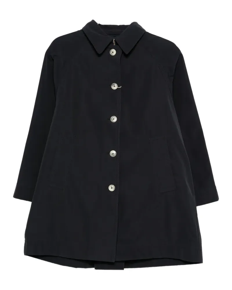 Herno buttoned coat - Blau Blau