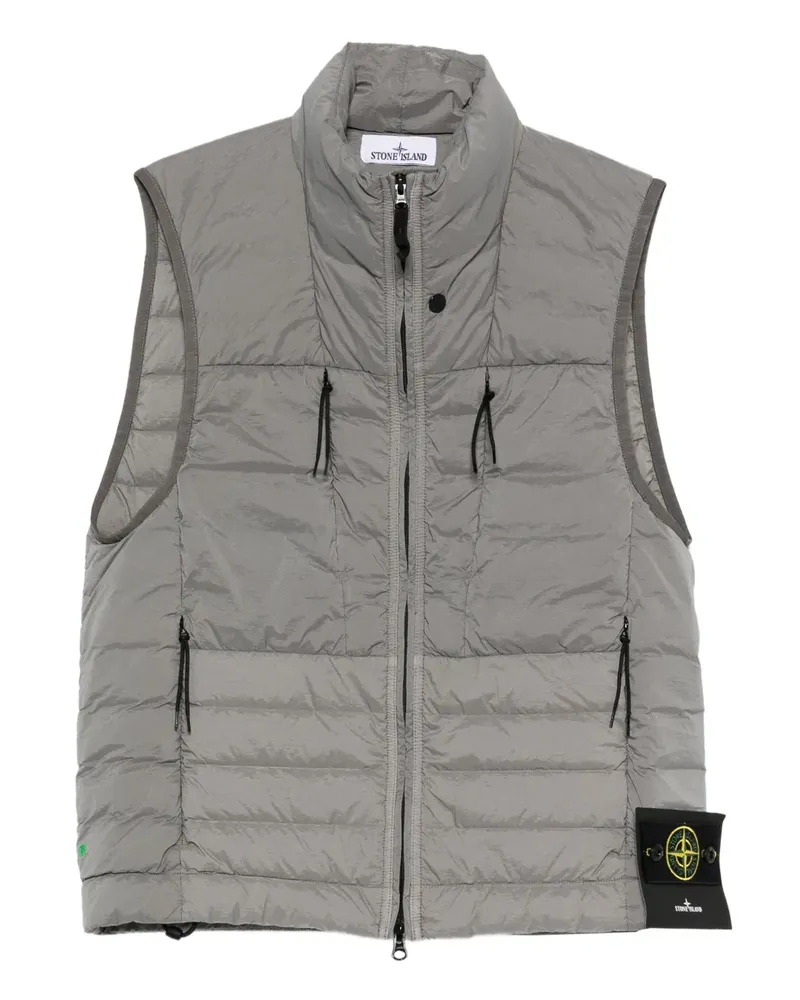 Stone Island Nahtlose Weste - Grau Grau