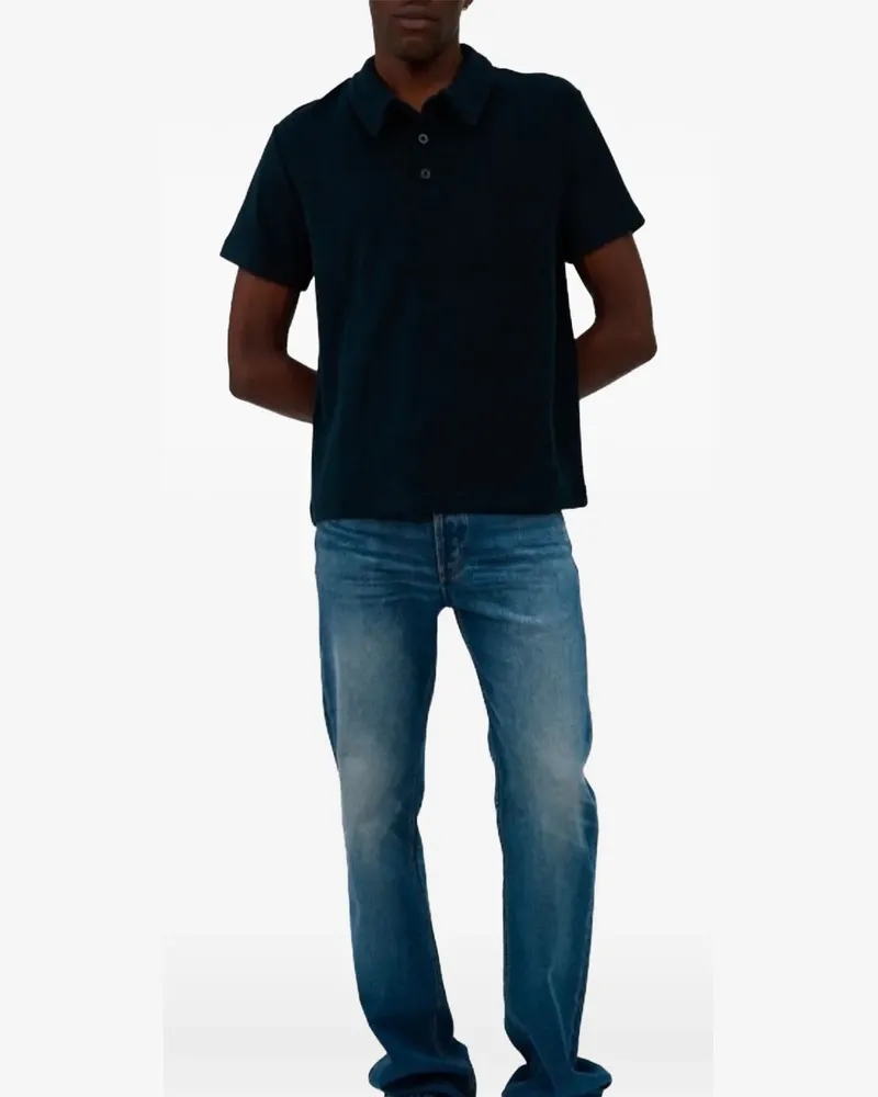 A.P.C. Julian short-sleeves polo shirt - Blau Blau