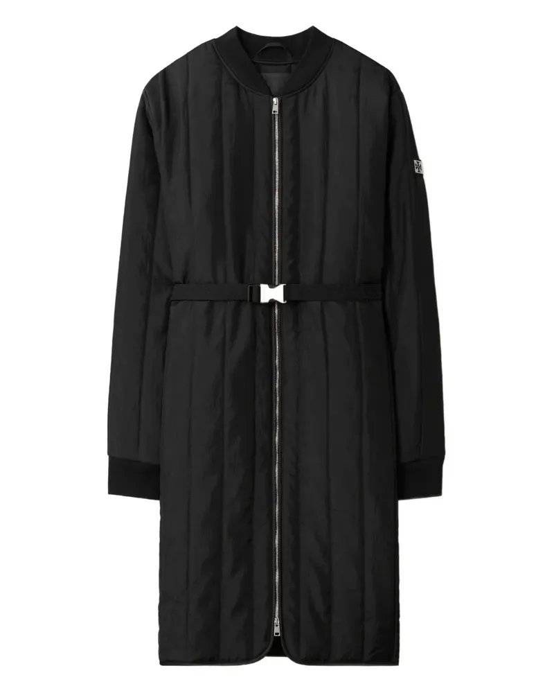 Tory Burch Gesteppter Mantel - Schwarz Schwarz