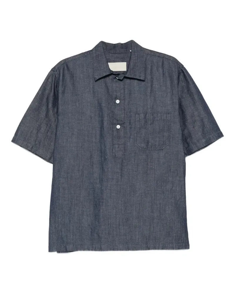 Costumein patch-pocket shirt - Blau Blau