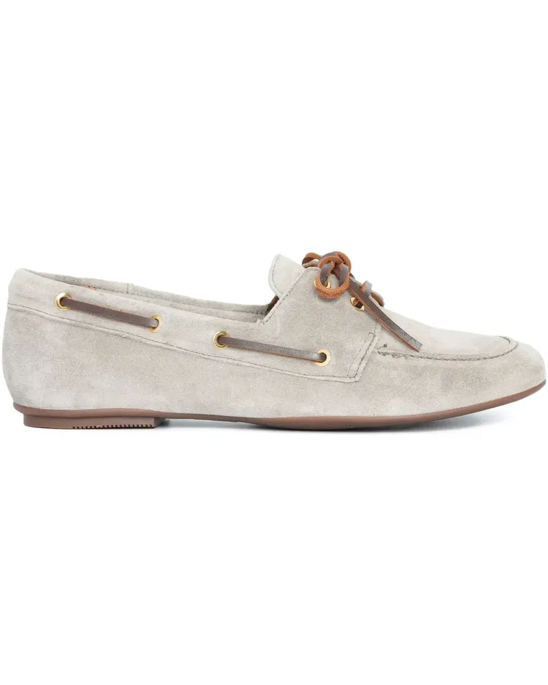 Sarah Chofakian Moon Basket Loafer - Grau Grau