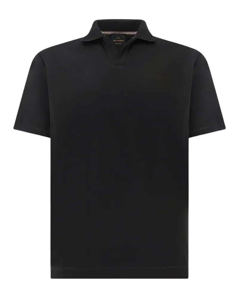 Paul & Shark Hemd mit offenem Kragen - Schwarz Schwarz