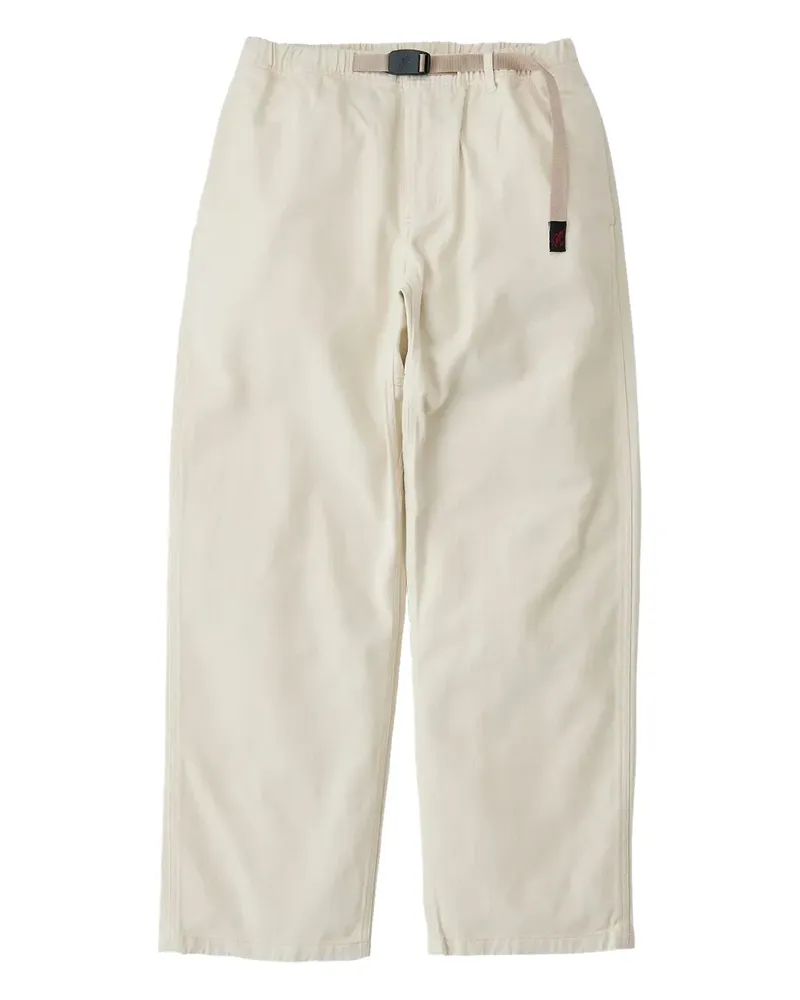 GRAMICCI belted-waist performance trousers - Nude Nude