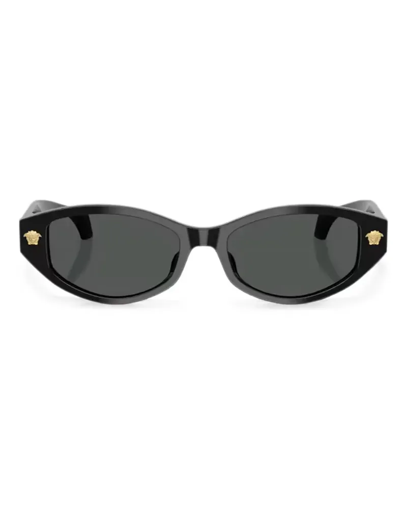 Versace Medusa-head sunglasses - Schwarz Schwarz