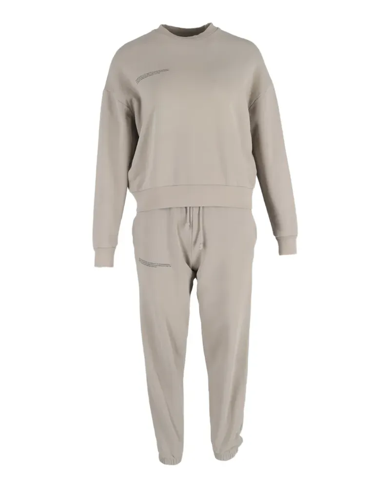 PANGAIA print-detail tracksuit - Nude Nude