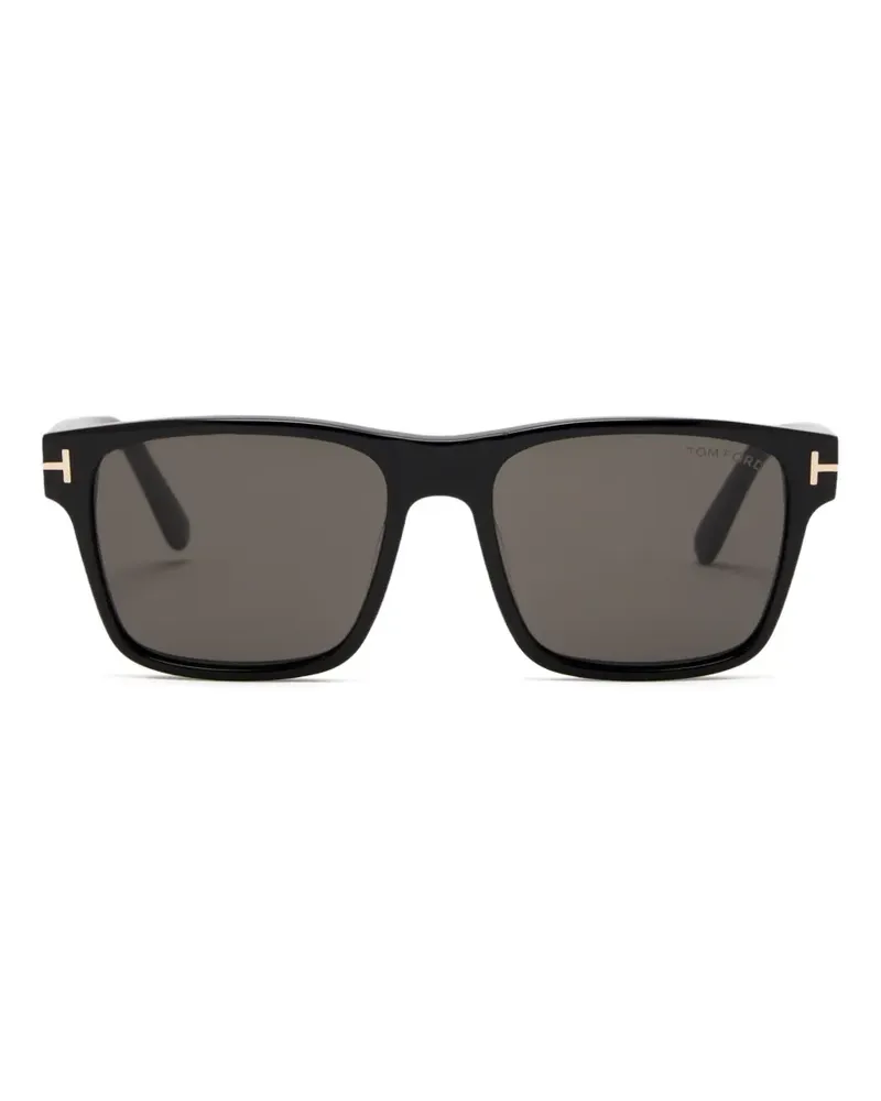Tom Ford square-frame logo sunglasses - Schwarz Schwarz
