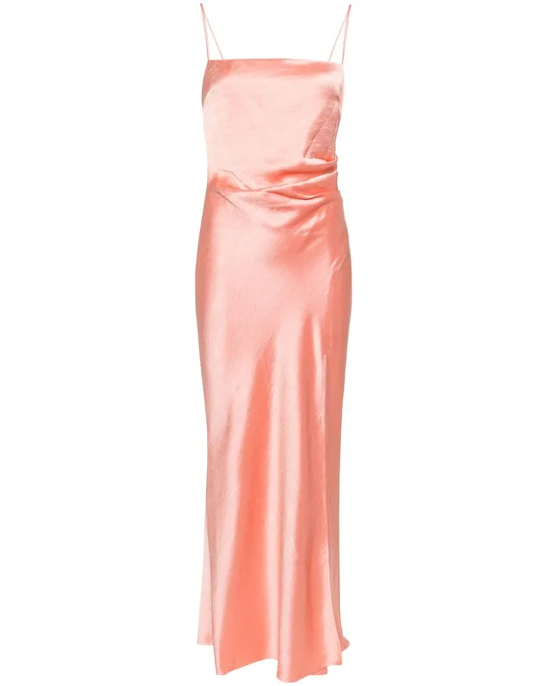 bec & bridge Nadia Satin-Maxikleid - Rosa Rosa