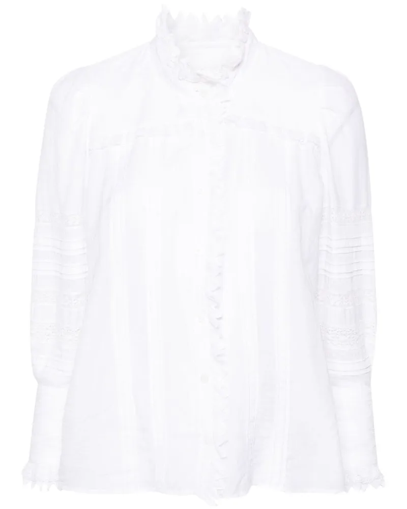 Zadig & Voltaire Trevy Hemd - Weiß Weiß
