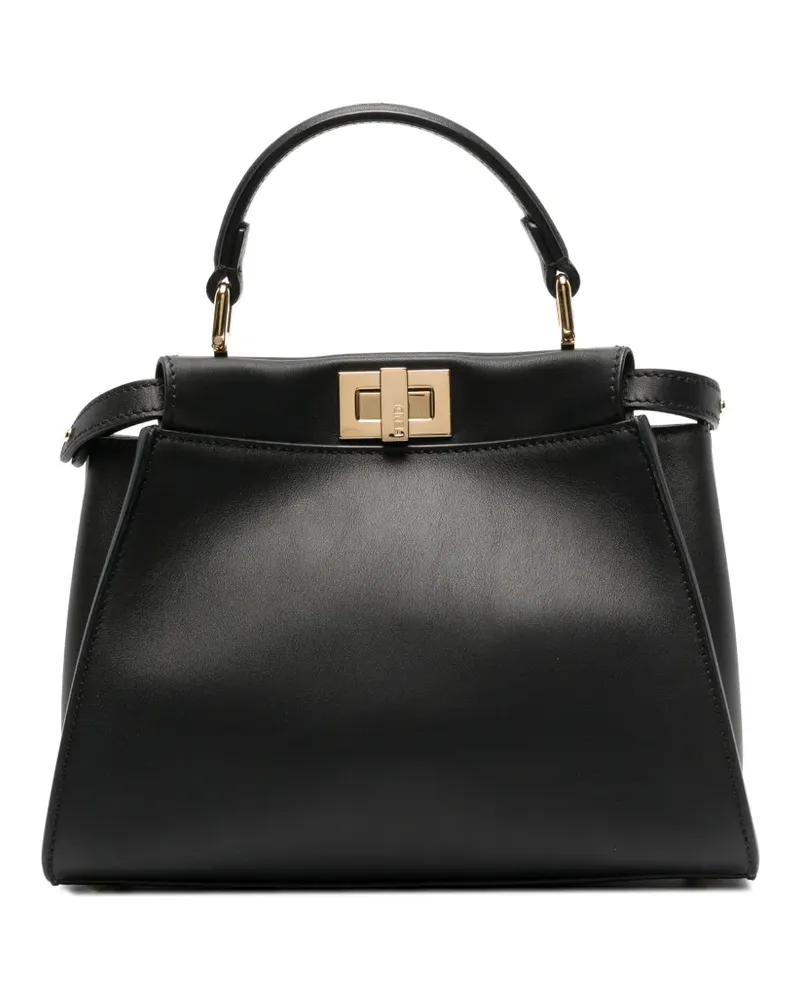 Fendi Peekaboo ISeeU Handtasche - Schwarz Schwarz