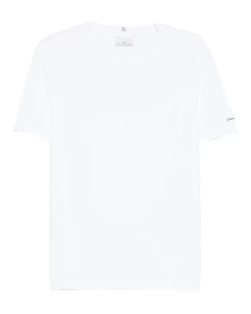 Johnny Lambs logo-detail short-sleeve T-shirt - Weiß Weiß