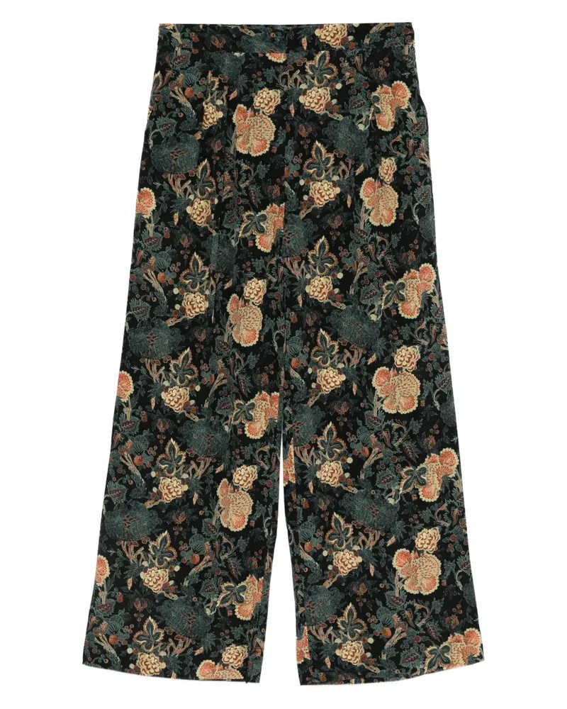 Ulla Johnson Aviva floral-print trousers - Grün Grün