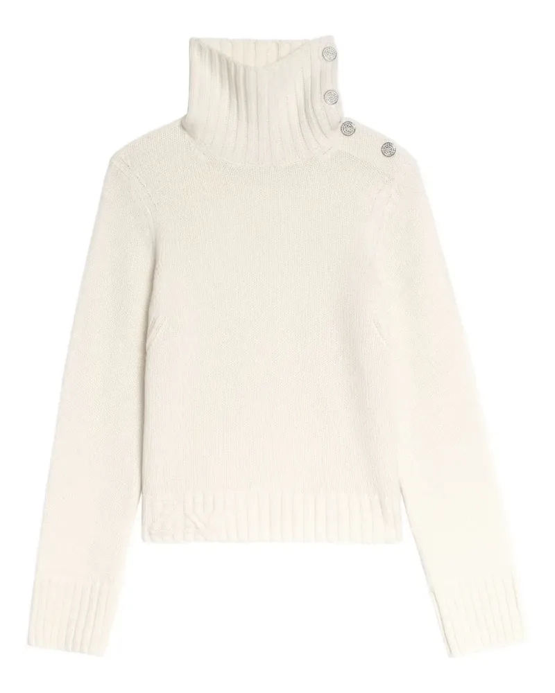 Zadig & Voltaire Verzierter Rollkragenpullover - Weiß Weiß