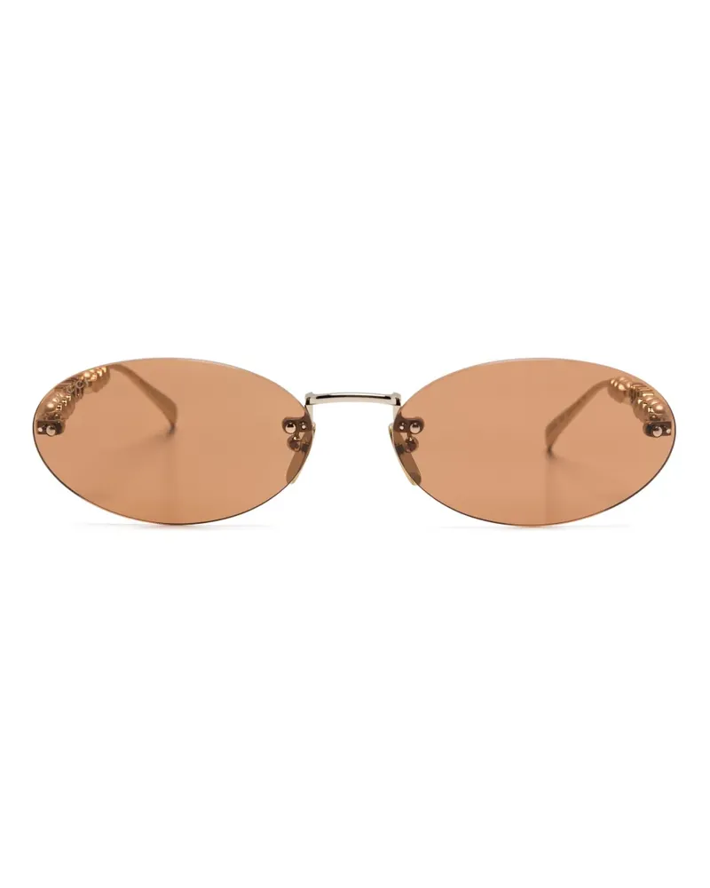 Gucci Rahmenlose Sonnenbrille - Gold Gold