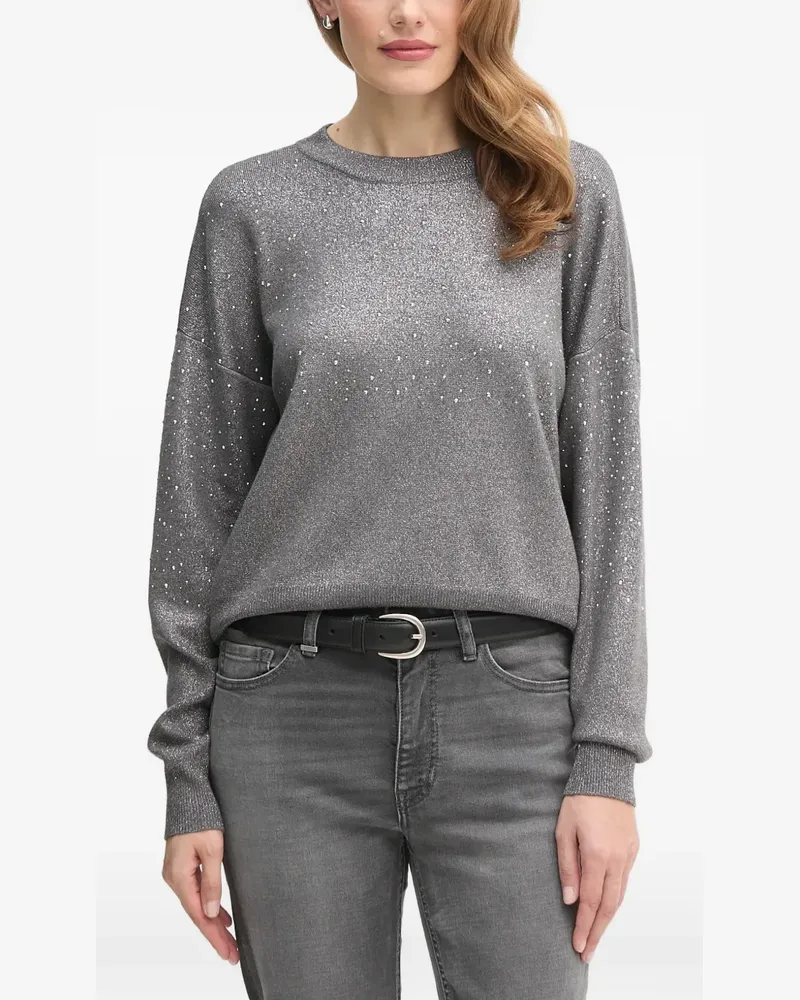DKNY embellished sweater - Grau Grau