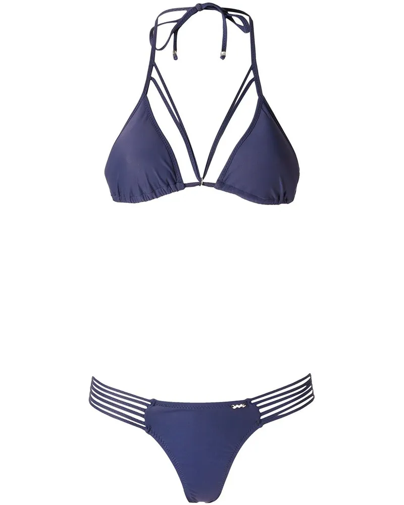 Amir Slama Bikini mit Farbverlauf - Blau Blau