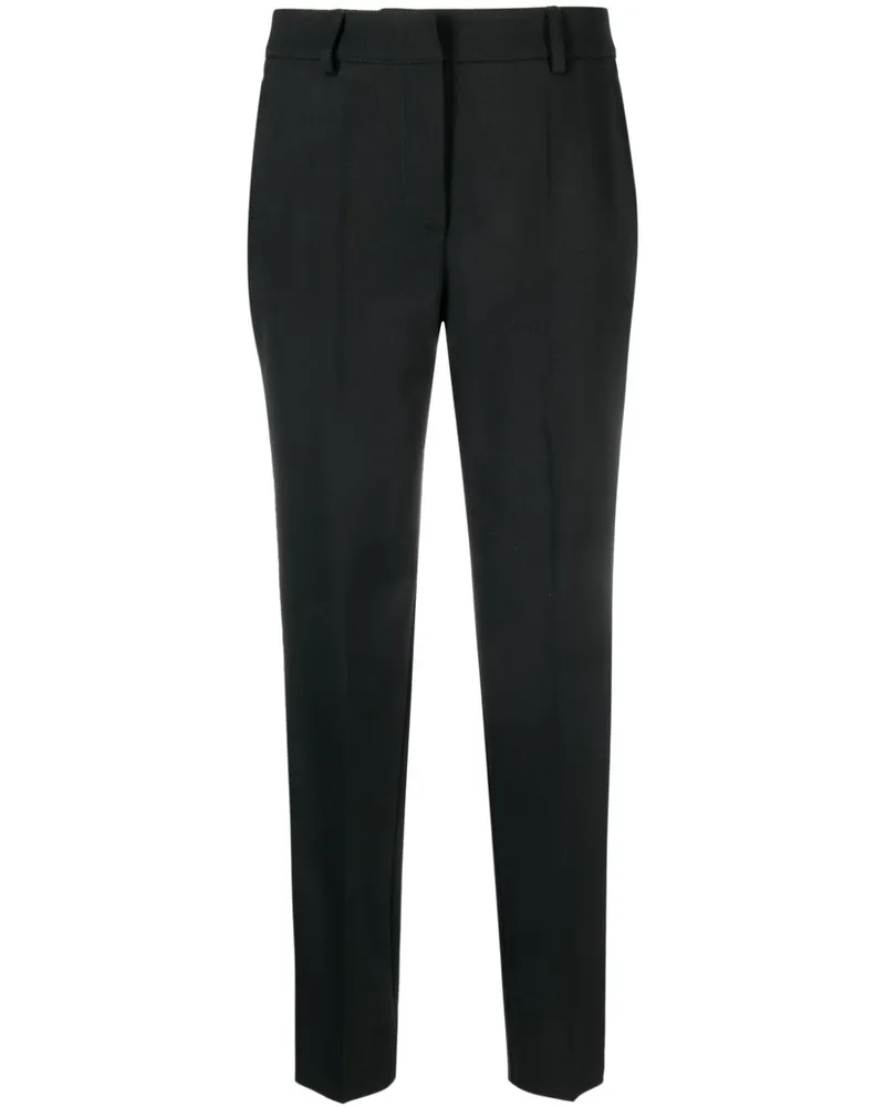 P.A.R.O.S.H. Hose mit geradem Bein - Schwarz Schwarz