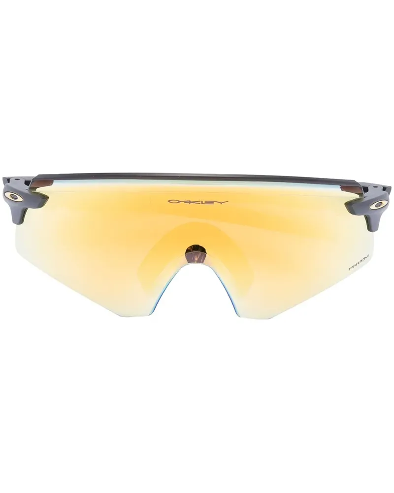 Oakley Sonnenbrille mit durchgehendem Glas - Gold Gold