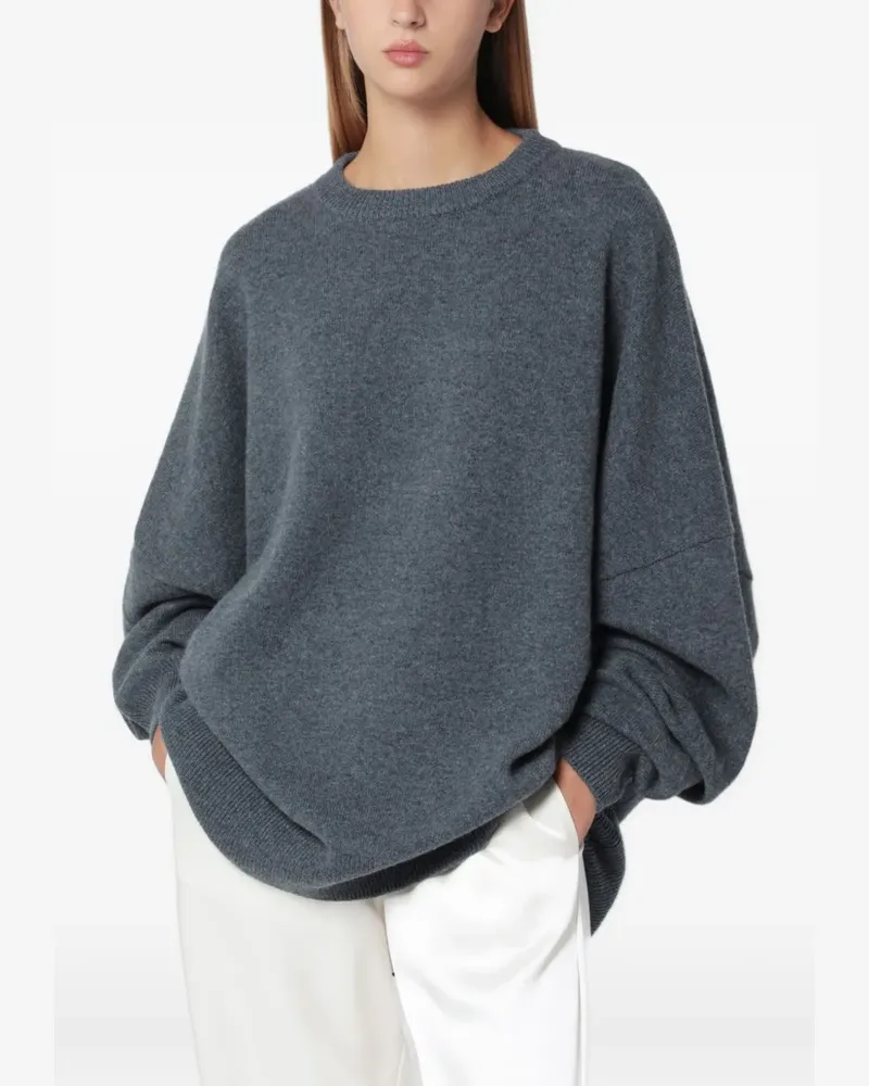 extreme cashmere Kaschmirpullover mit Rundhalsausschnitt - Grau Grau