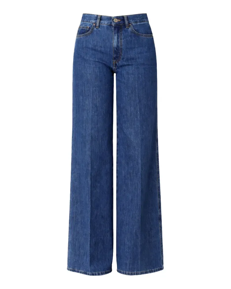 PT TORINO Cindy Wide-Leg-Jeans - Blau Blau