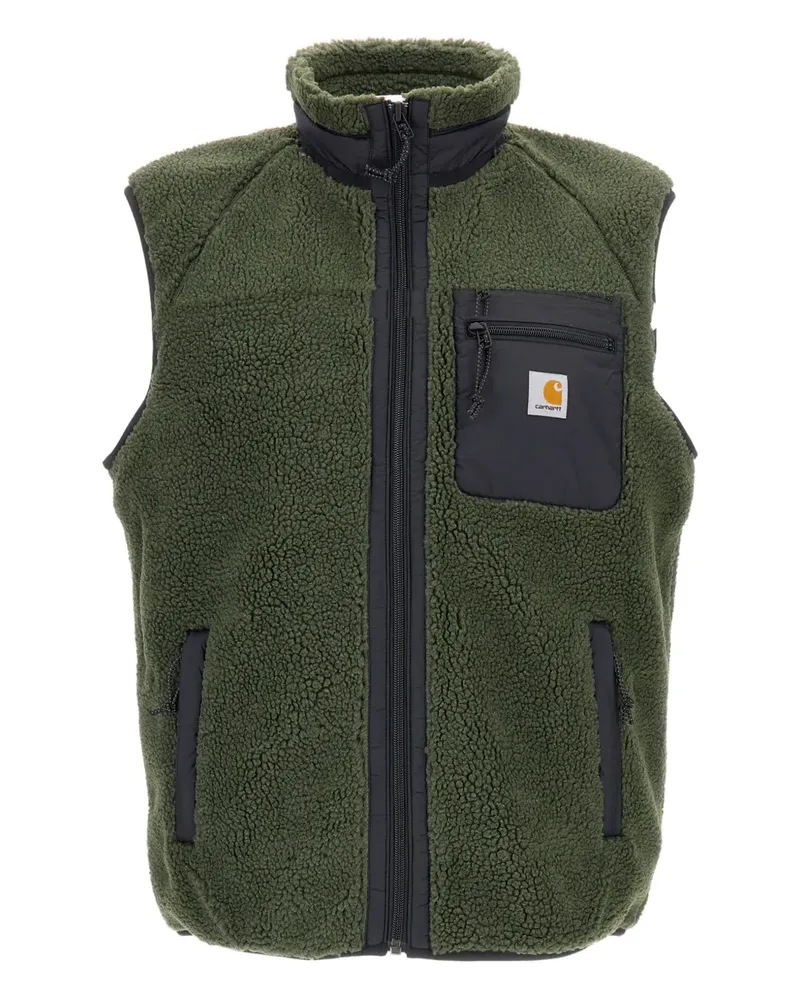 Carhartt WIP Prentis sherpa-effect zip-up gilet - Grün Grün