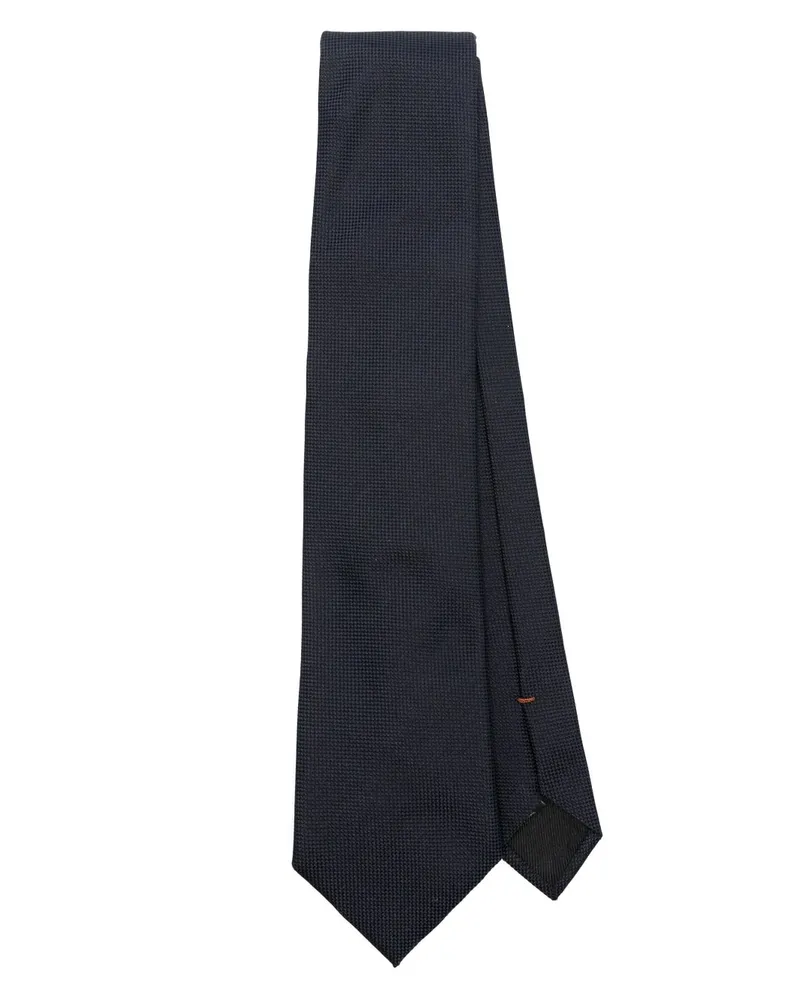 Ermenegildo Zegna Krawatte aus Seide - Blau Blau