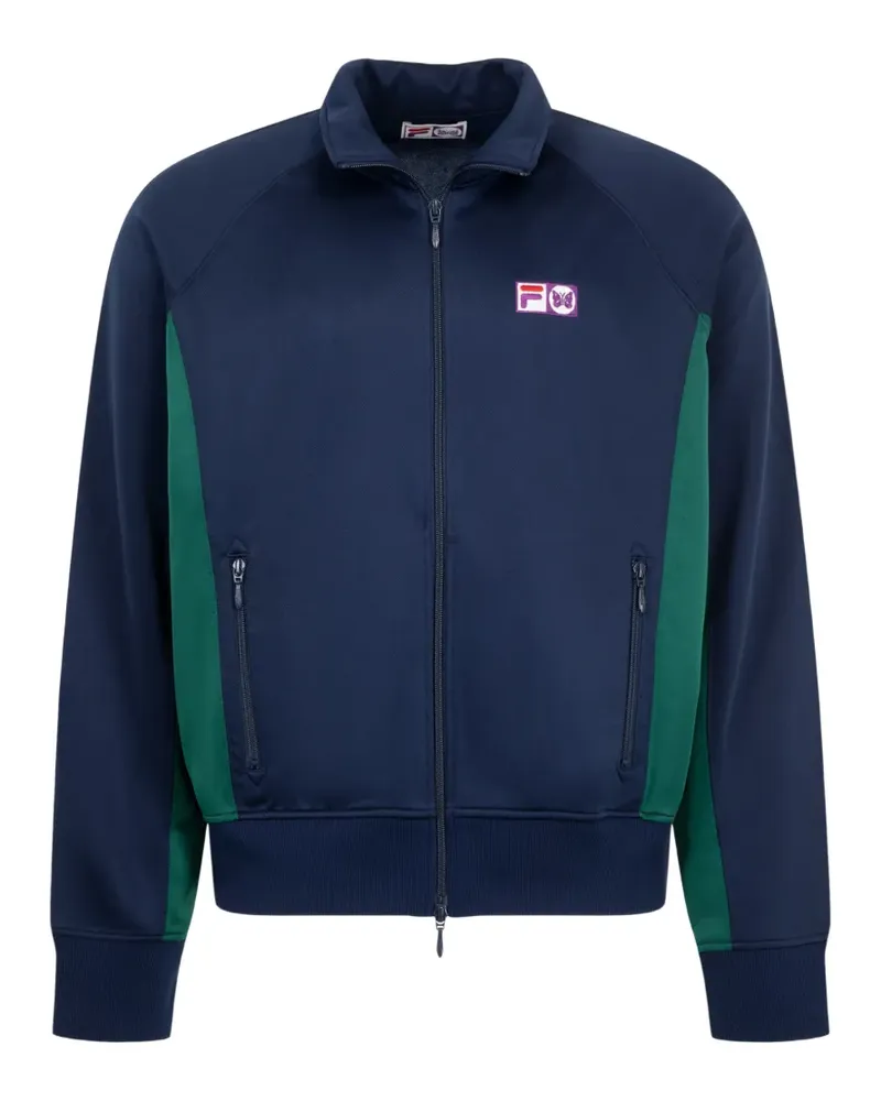 NEEDLES x Fila Ventisei track jacket - Blau Blau