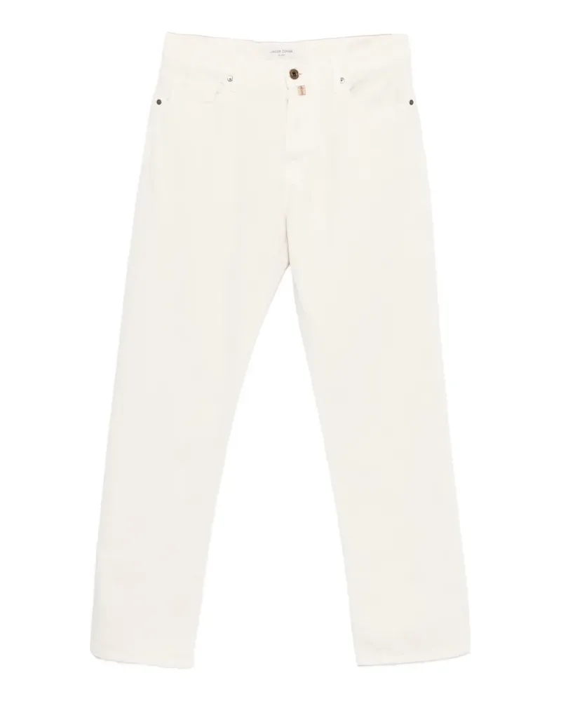 Jacob Cohën Jeans mit Knopfverschluss - Nude Nude