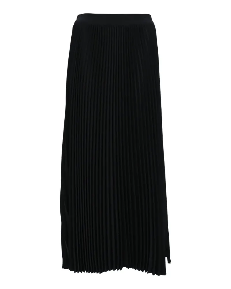 Co pleated midi skirt - Schwarz Schwarz
