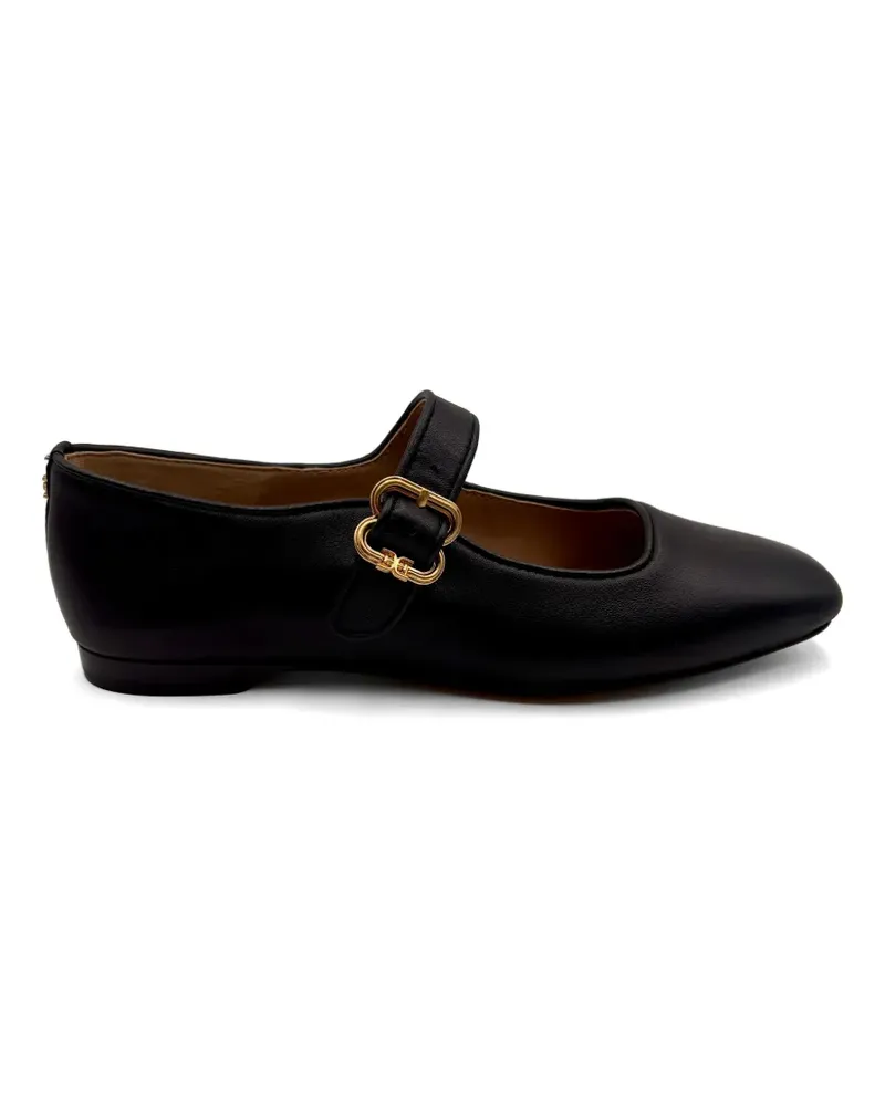Sam Edelman Michaela buckle-strap ballet flats - Schwarz Schwarz
