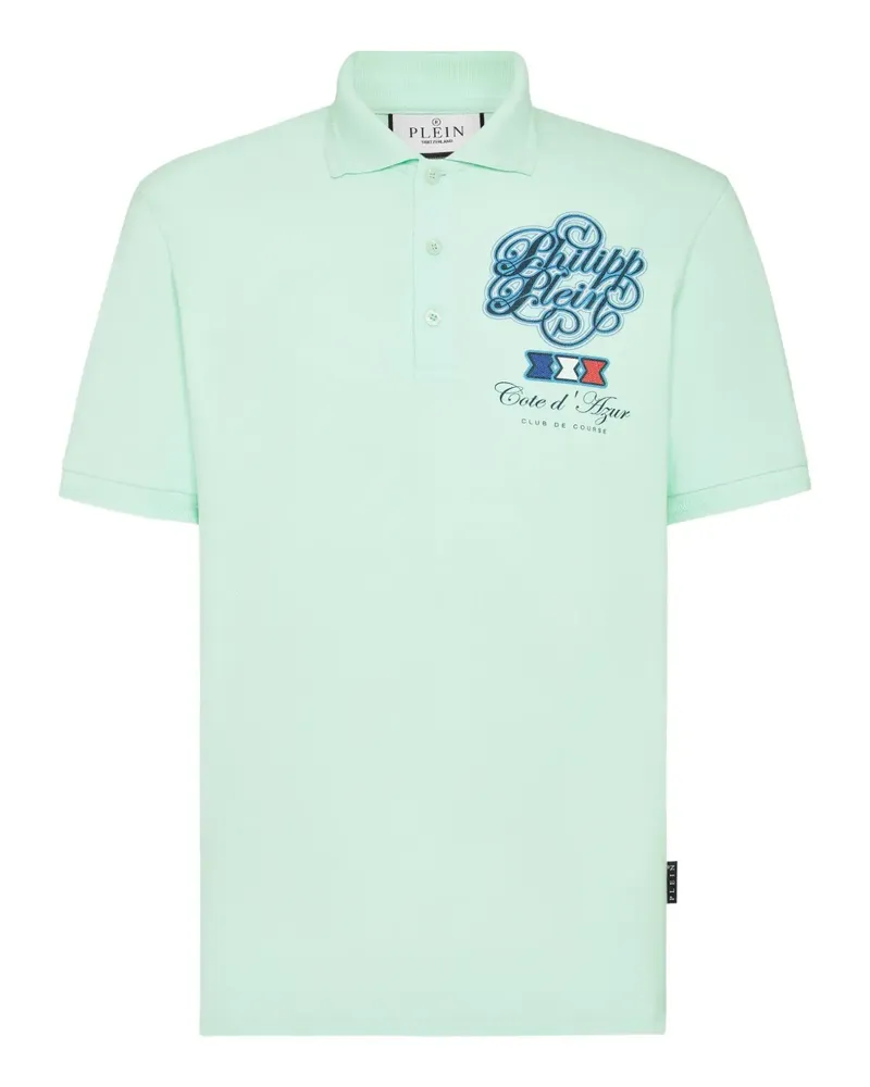 Philipp Plein Racing Car Poloshirt - Grün Grün