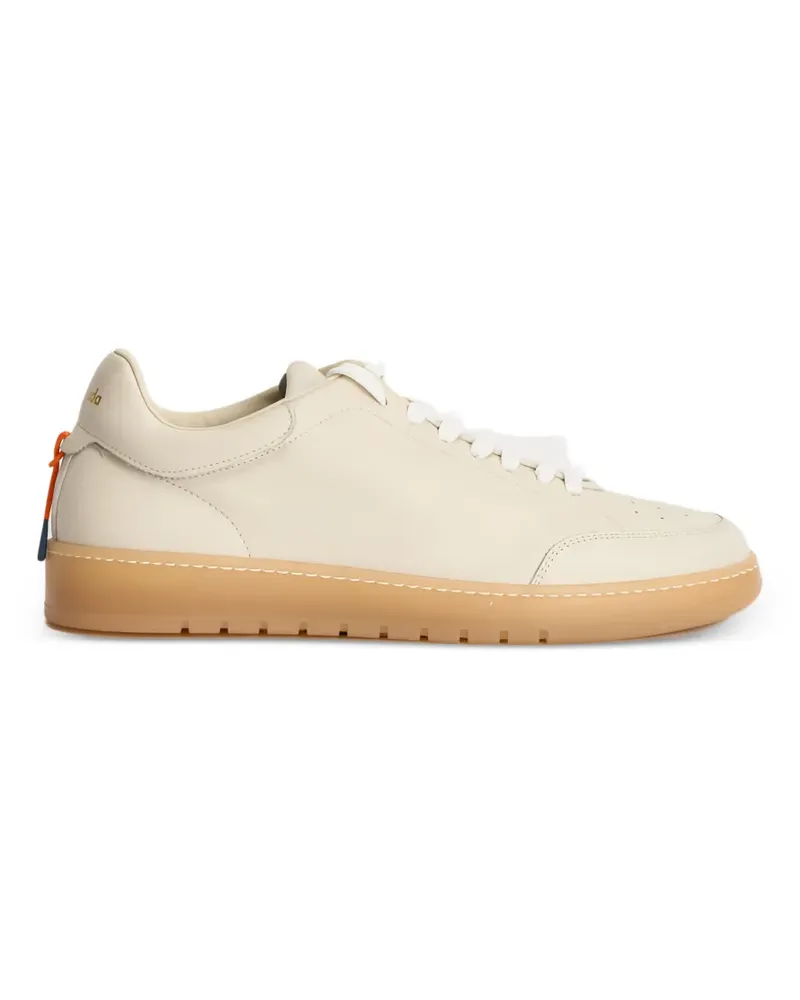 Barracuda Guga perforated-toe sneakers - Nude Nude